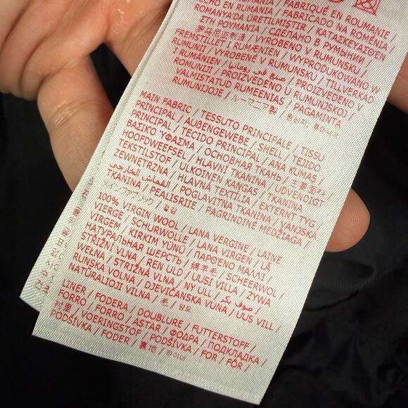 Marni Cargo Trousers Mens 54 (36x32) Black Wool Baggy Straight Lightweight - Picture 4 of 11